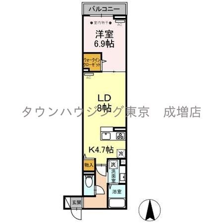 練馬区高野台2丁目ＰＪの物件間取画像